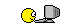 PC punching a smiley